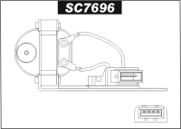 Cewka zapłonowa SC7696 RENAULT Safrane II , VOLVO 850 Series , C70 , S70 , V70 I , V70 II 