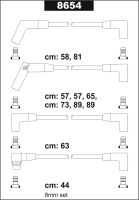 Przewody zapłonowe 8654