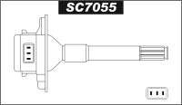 Cewka zapłonowa SC7055 AUDI A8 3.7 , 4.2