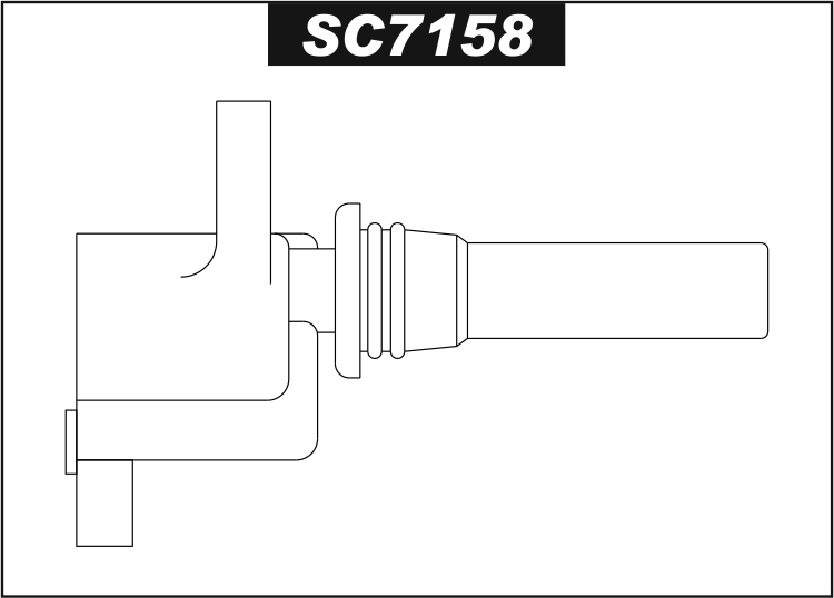 Cewka zapłonowa SC7158 JAGUAR-DAIMLER S-type	