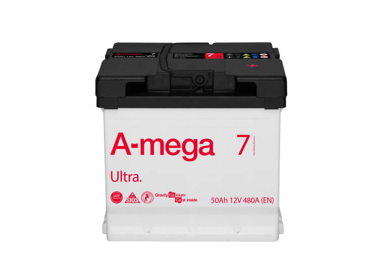 Amega 50 Ah 480 A ULTRA M7