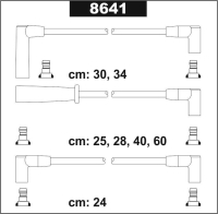 Przewody zapłonowe 8641