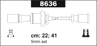 Przewody zapłonowe 8636