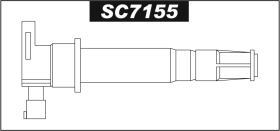 Cewka zapłonowa SC7155 KIA Carnival I