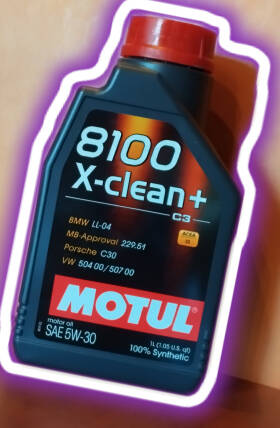Motul 8100 x-clean + 5w30 1L