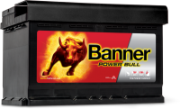 BANNER 74 Ah Power Bull 680 A ( EN ) P+ P7412
