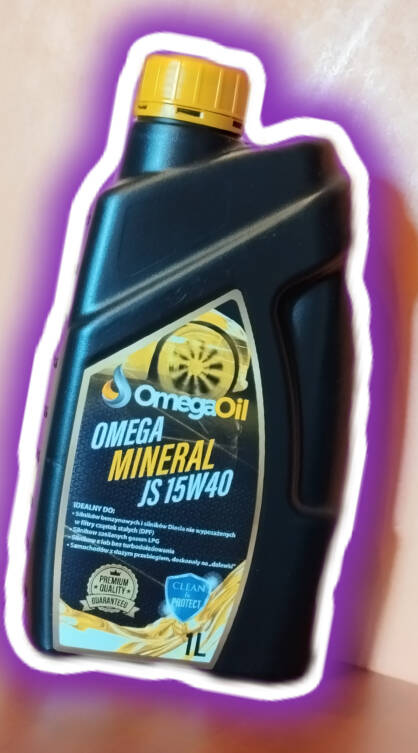 OMEGA Olej silnikowy MINERAL JS 15W40 1L